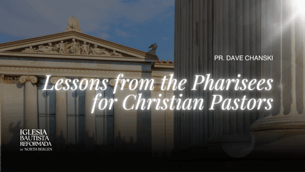 Lessons from the Pharisees for Christian Pastors