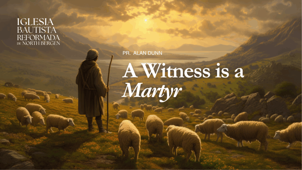 A Witness is a Martyr