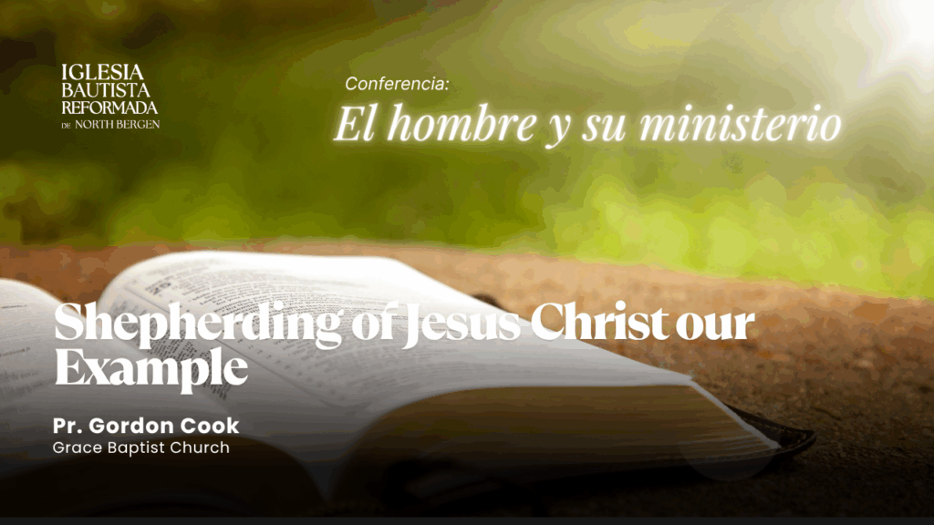 Shepherding of Jesus Christ our Example